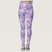 Australischer Wildblume Garden Leggings (Vorderseite)