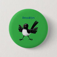 Australischer Willie Wagtail Cartoon