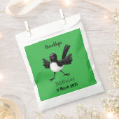 Australischer Willie Wagtail Cartoon Geschenktütchen (Ausgeschnitten)