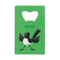 Australischer Willie Wagtail Cartoon personalisier