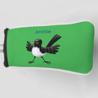 Australischer Willie Wagtail Cartoon personalisier
