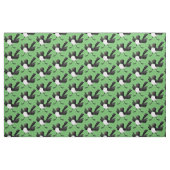 Australischer Willie Wagtail Cartoon Stoff (Fat Quarter (45,7 x 55,9 cm))