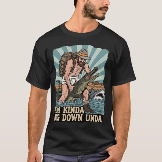 Australischer Witz T-Shirt (Vorderseite)