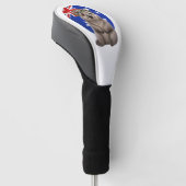 Australischer Wombat Golf Headcover (angewinkelt)