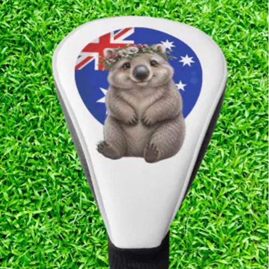 Australischer Wombat Golf Headcover
