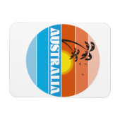 Australisches 80er-Retrologo Magnet (Horizontal)