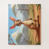 Australisches Abenteuer mit Little Kangaroo Puzzle (Vertikal)