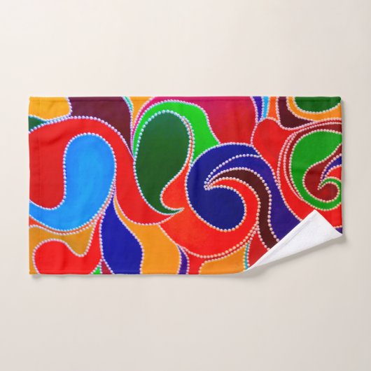 Australisches Aborigine Dreamtime Rainbow Handtuch (Handtuch)