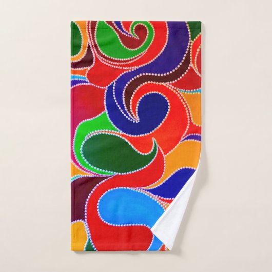 Australisches Aborigine Dreamtime Rainbow Handtuch (Handtuch)