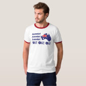 Australisches australisches Australier Oi Oi Oi Oy T-Shirt (Vorne ganz)