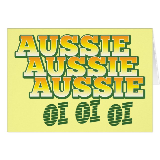 Australisches australisches australisches oi oi oi (Vorderseite (Horizontal))