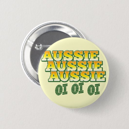 Australisches australisches australisches oi oi oi button (Vorne & Hinten)