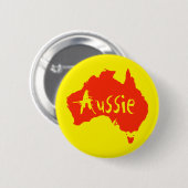 Australisches australisches Knopf-Button Button (Vorne & Hinten)