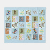 Australisches Baby-Decke Fleecedecke (Vorderseite (Horizontal))
