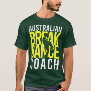 Australisches Break Dancer Coach Halloween Kostüm T-Shirt