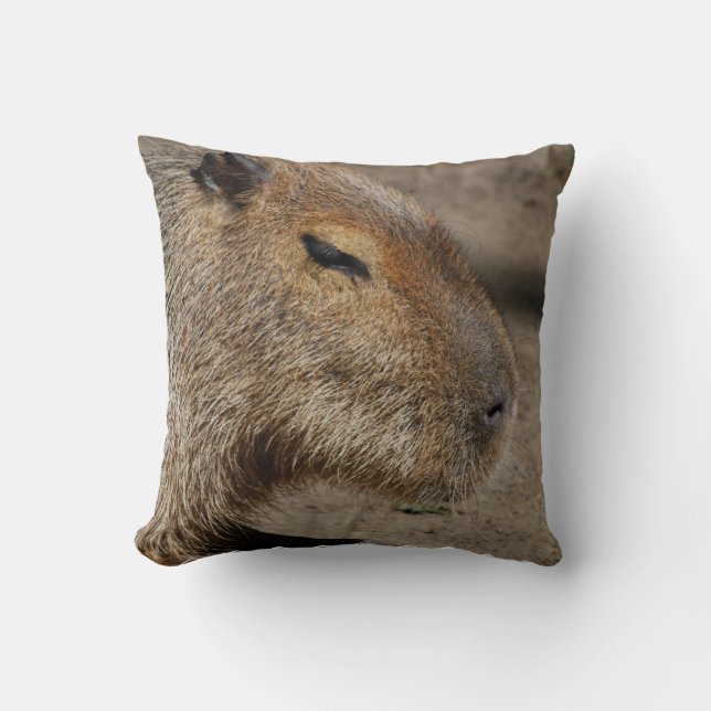 Australisches Capybara-Kissen Kissen (Vorderseite)