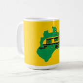 Australisches Caravan-Camping Kaffeetasse (Vorderseite Links)