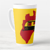 Australisches Caravan-Camping Milchtasse (Linke Ecke)