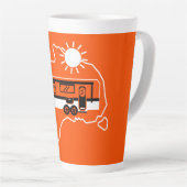 Australisches Caravan-Camping Milchtasse (Rechte Ecke)