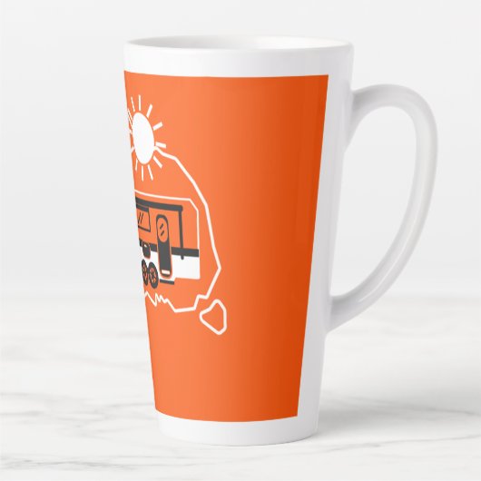 Australisches Caravan-Camping Milchtasse (Rechts)