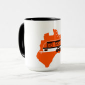 Australisches Caravan-Camping Tasse (Vorderseite Links)