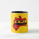 Australisches Caravan-Camping Tasse (Zentrum)