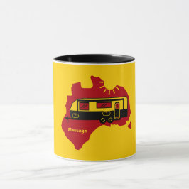 Australisches Caravan-Camping Tasse