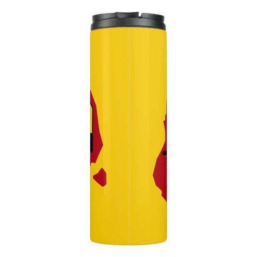 Australisches Caravan-Camping Thermosbecher (Rückseite)