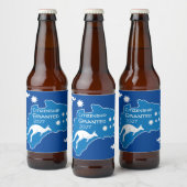 Australisches Citizenship Party - Geschenke Bierflaschenetikett (Flaschen)