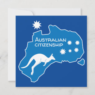Australisches Citizenship Party - Geschenke Karte
