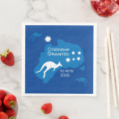Australisches Citizenship Party - Geschenke Serviette (Beispiel)