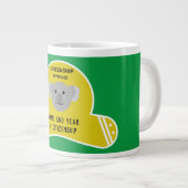 Australisches Citizenship Party Herzlichen Glückwu Jumbo-Tasse (Vorderseite Rechts)