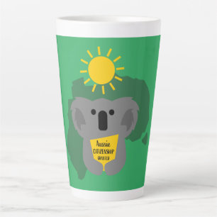 Australisches Citizenship Party Herzlichen Glückwu Milchtasse