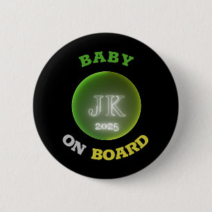 Australisches Colors Baby an Bord Button