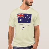 Australisches Day Flag Tshirt (Vorderseite)