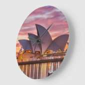 Australisches Design Große Wanduhr (Winkel)