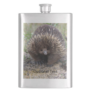 Australisches Echidna-Süße Tier-Foto Flachmann