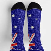 Australisches Flaggen-Design Socken (Oben)