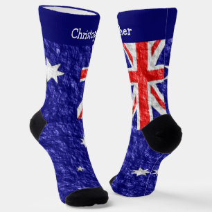 Australisches Flaggen-Design Socken
