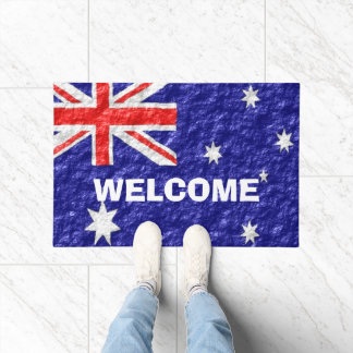 Australisches Flaggendesign Fußmatte