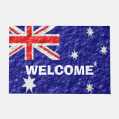 Australisches Flaggendesign Fußmatte (Vorderseite)