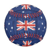 australisches Flaggendesign Thunder_Cove blau Baseball (Rückseite)
