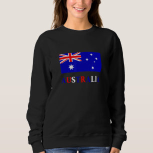 Australisches Flaggenland Australien Sweatshirt