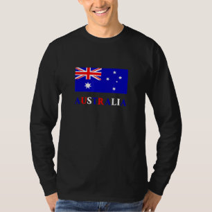 Australisches Flaggenland Australien T-Shirt