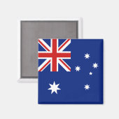 Australisches Flaggenmagnet Magnet (Vorderseite/Rückseite)