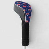 Australisches Flaggenmuster Golf Headcover (angewinkelt)