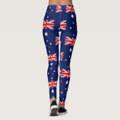 Australisches Flaggenmuster Leggings (Rückseite)