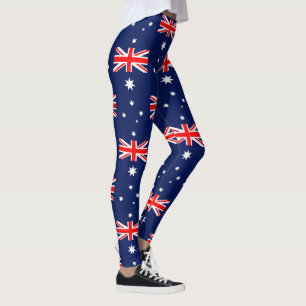 Australisches Flaggenmuster Leggings