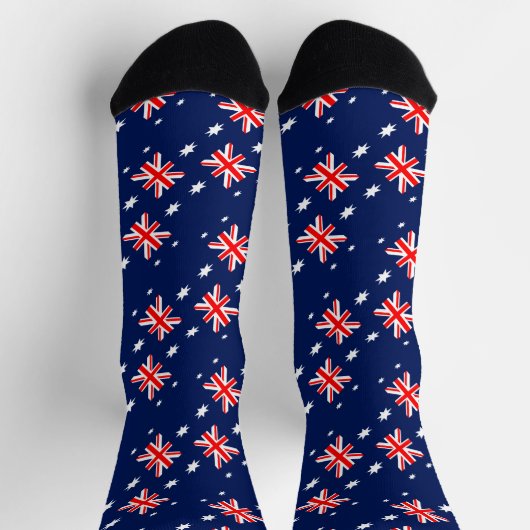 Australisches Flaggenmuster Socken (Oben)