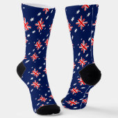Australisches Flaggenmuster Socken (Gewinkelt)